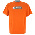 Nike - Orange Basketball Spell-Out T-Shirt 1990s Large Vintage Retro