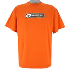 Nike - Orange Basketball Spell-Out T-Shirt 1990s Large Vintage Retro
