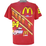 NASCAR (CFS) - Bill Elliott #94  McDonalds T-Shirt 1990 X-Large Vintage Retro