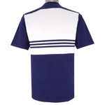 Adidas - Blue & White France 98 T-Shirt 1990s Small Vintage Retro