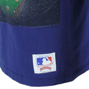 MLB (Nutmeg) - Houston Astros Spell-Out T-Shirt 1990s Medium Vintage Retro Baseball