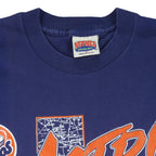 MLB (Nutmeg) - Houston Astros Spell-Out T-Shirt 1990s Medium Vintage Retro Baseball