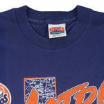MLB (Nutmeg) - Houston Astros Spell-Out T-Shirt 1990s Medium Vintage Retro Baseball