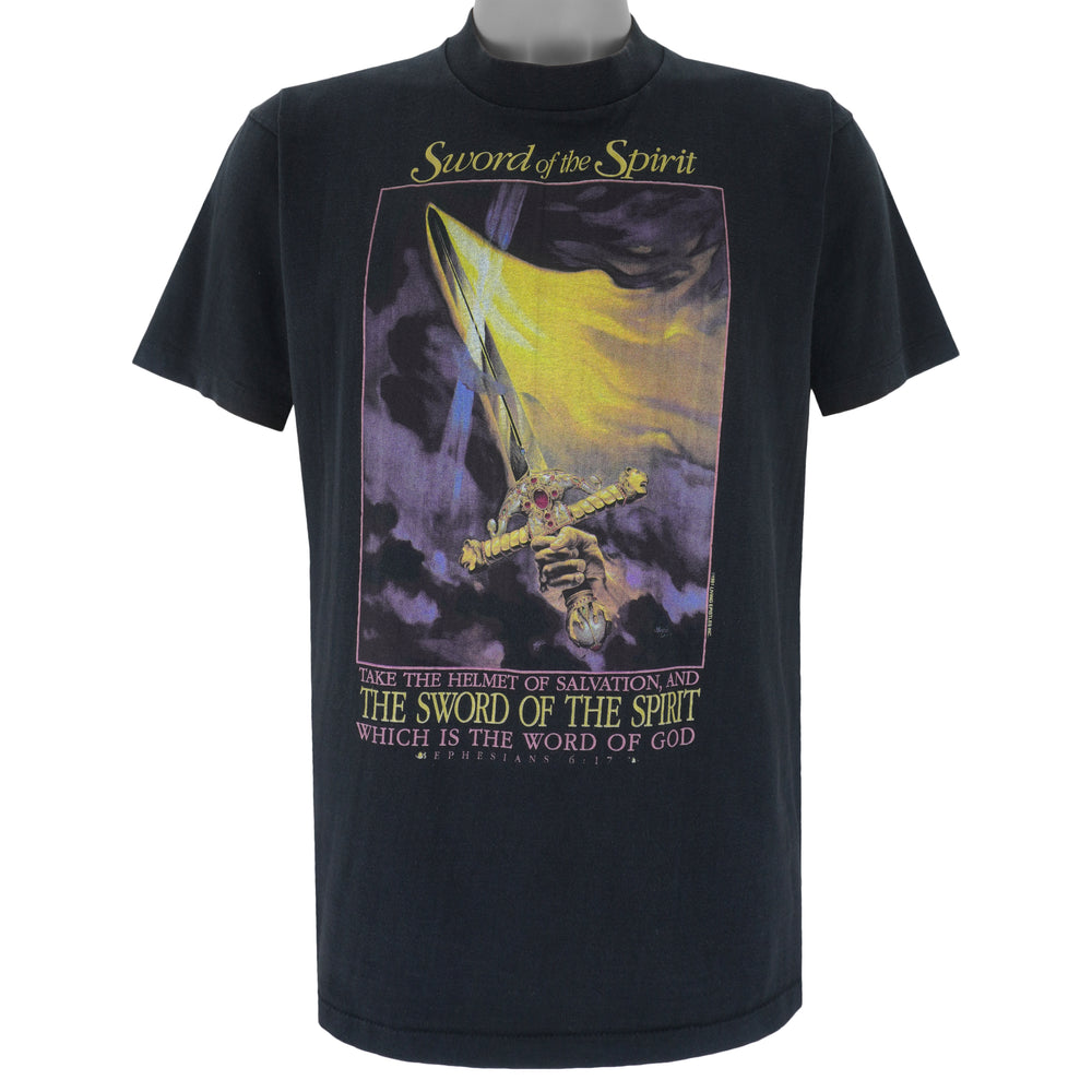 Vintage - Sword Of The Spirit T-Shirt 1990s X-Large Vintage Retro