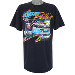 NASCAR (Tultex) - Geoff Bodine Thunderbird #7 Exide Batteries T-Shirt 1994 X-Large
