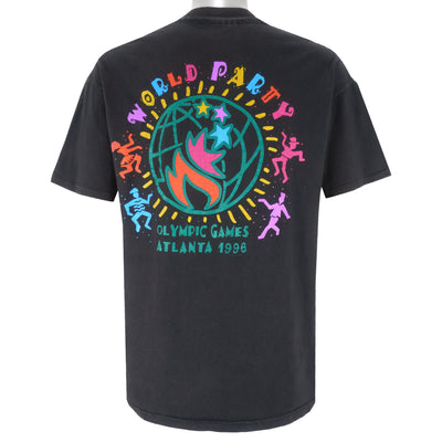 Vintage (Hanes) - Atlanta Olympic Games World Party T-Shirt 1996 X-Large