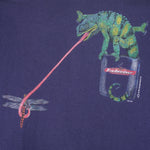Vintage (Gildan) - Budweiser Lizards We Couldve Been Huge T-Shirt 1997 Large Vintage Retro