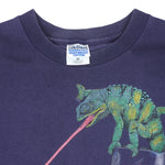 Vintage (Gildan) - Budweiser Lizards We Couldve Been Huge T-Shirt 1997 Large Vintage Retro
