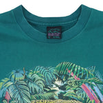 Vintage (Habitat) - Wake Up To Rain Forest T-Shirt 1990s Large Vintage Retro