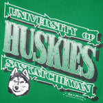 Starter - University of Saskatchewan Huskies T-Shirt 1990s Medium Vintage Retro College