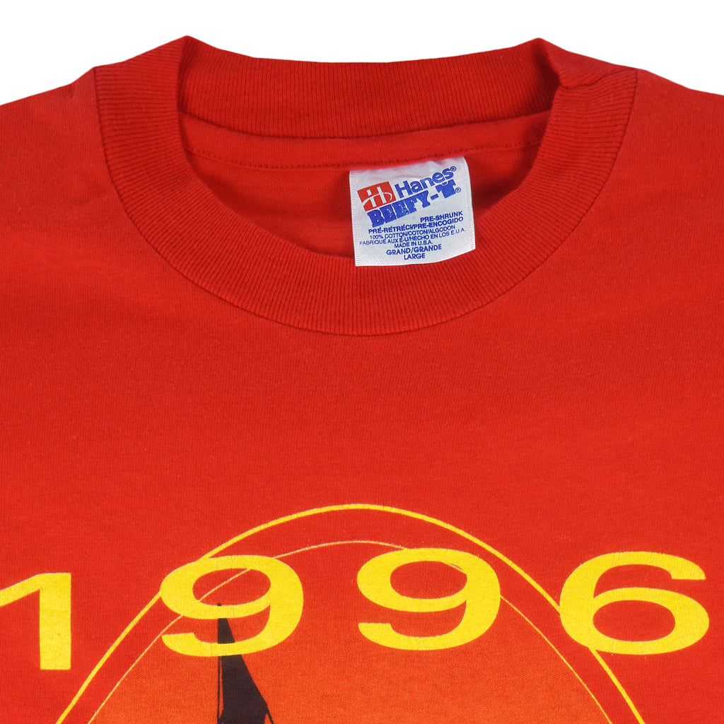 Vintage (Hanes) - Red Savannah Atlanta T-Shirt 1996 Large Vintage Retro