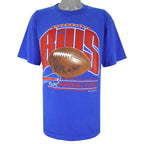 NFL (Logo Athletic) - Buffalo Bills Big Spell-Out T-Shirt 1995 Large Vintage Retro Football