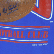 NFL (Logo Athletic) - Buffalo Bills Big Spell-Out T-Shirt 1995 Large Vintage Retro Football