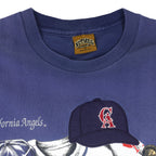 MLB - California Angels Embroidered T-Shirt 1990s X-Large Vintage Retro Baseball