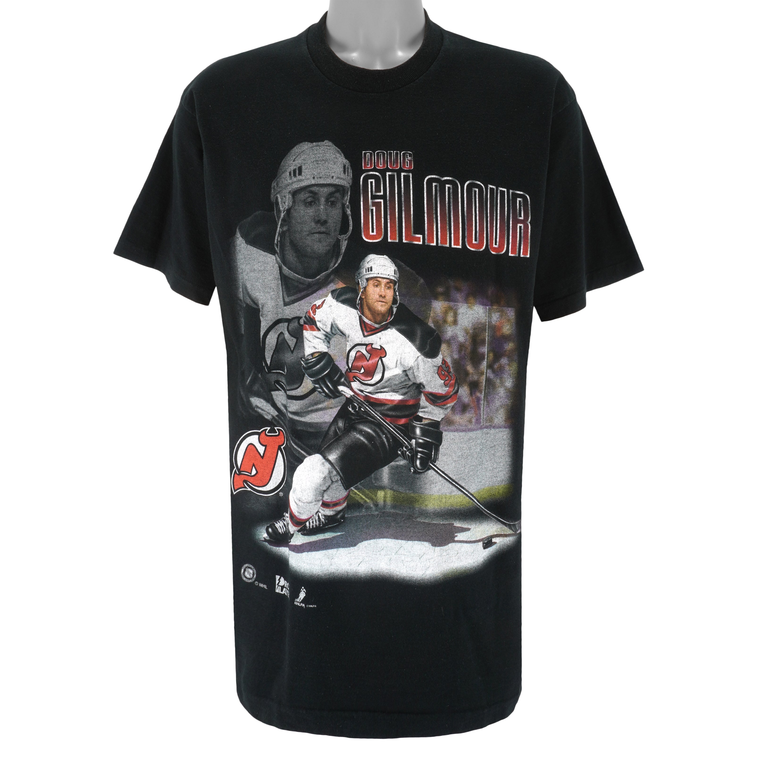 NHL - New Jersey Devils, Doug Gilmour T-Shirt 1990s X-Large Vintage Retro Hockey