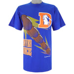 NFL (Competitor) - Denver Broncos Breakout T-Shirt 1994 Large Vintage Retro Football