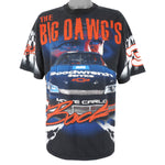 NASCAR (Chase) - Dale The Big Dawgs Back AOP T-Shirt 1997 2X-Large