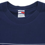 Tommy Hilfiger - Navy Blue Tommy Jeans T-Shirt 1990s X-Large Vintage Retro