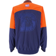 Nike - Denver Broncos Zip-Up Jacket 1990s Large Vintage Retro Football
