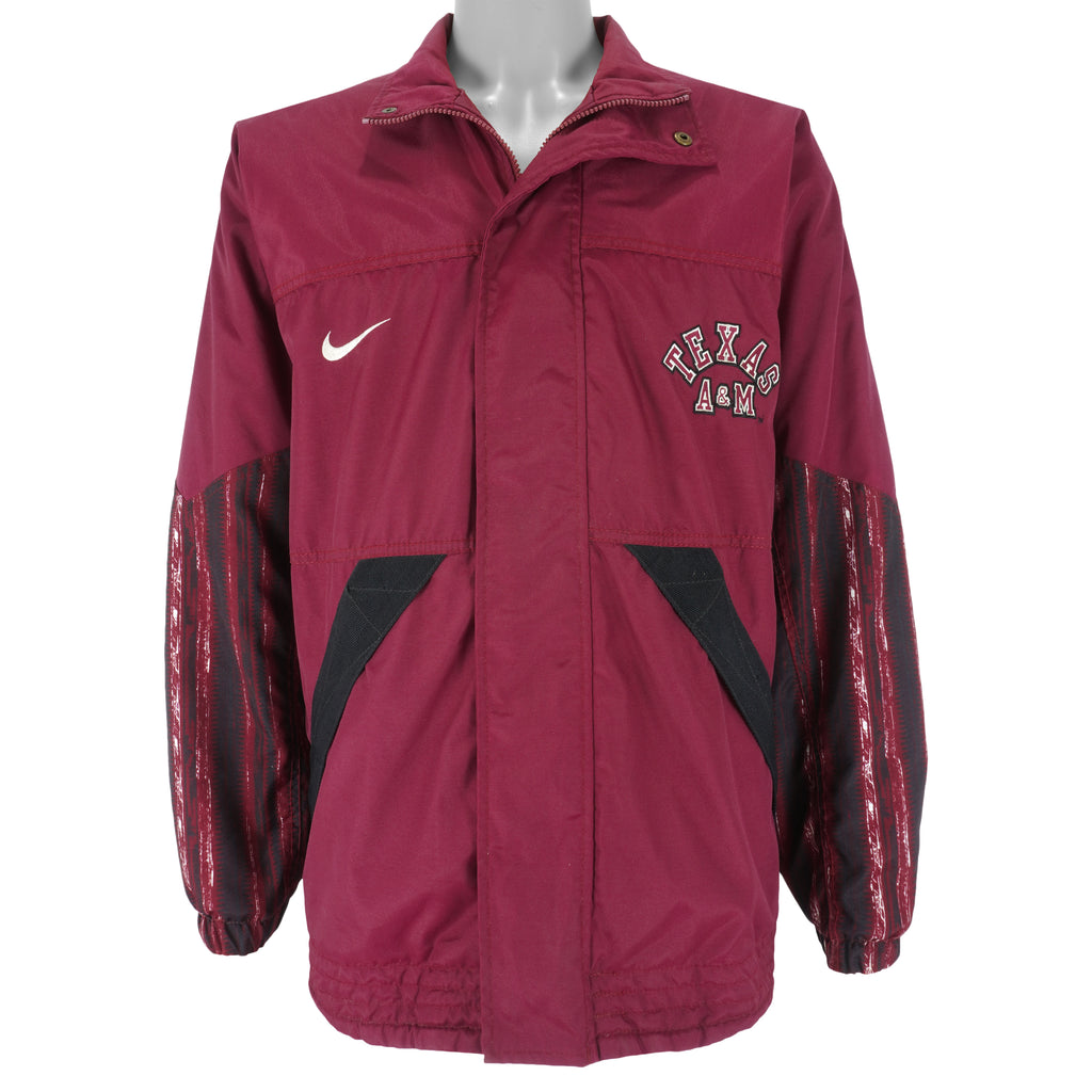 Nike - Texas A&M Aggies Jacket 1990s Medium Vintage Retro College