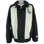 Starter - Los Angeles Kings Button-Up Hooded Jacket 1990s X-Large Vintage Retro Hockey