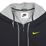 Nike - Zip-Up Hooded Jacket 1990s Large Vintage Retro