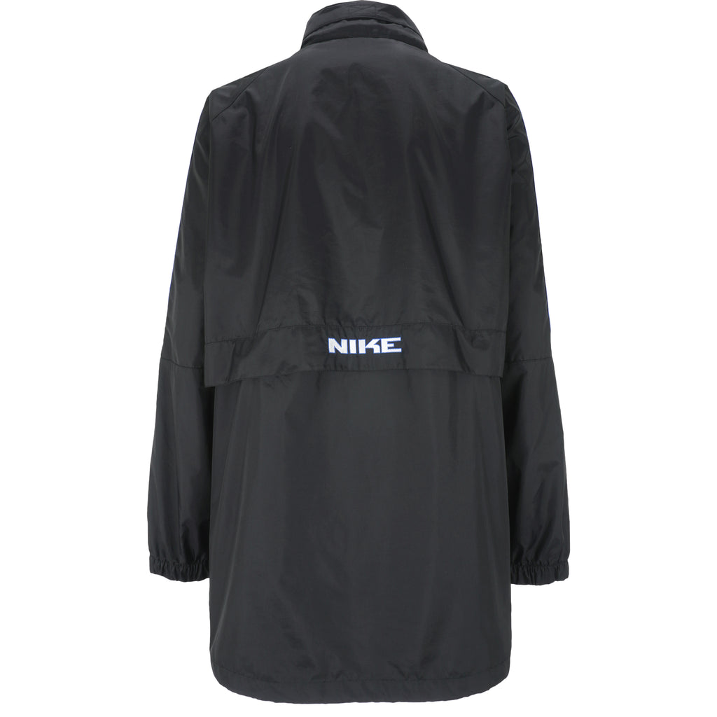 Nike - Black 1/2 Zip Pullover Windbreaker 1990s 3X-Large Vintage Retro