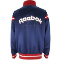Reebok - Button-Up Satin Jacket 1990s X-Large Vintage Retro