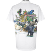 Vintage (Habitat) - Endangered Species Of The World T-Shirt 1990s X-Large Vintage Retro