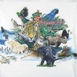 Vintage (Habitat) - Endangered Species Of The World T-Shirt 1990s X-Large Vintage Retro
