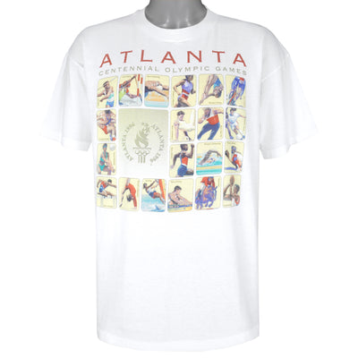 Vintage (Hanes) - Atlanta Centennial Olympic Games Sports T-Shirt 1996 X-Large