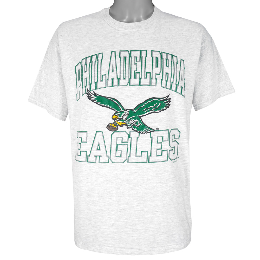 Champion - Philadelphia Eagles Spell-Out T-Shirt 1994 X-Large Vintage Retro Football