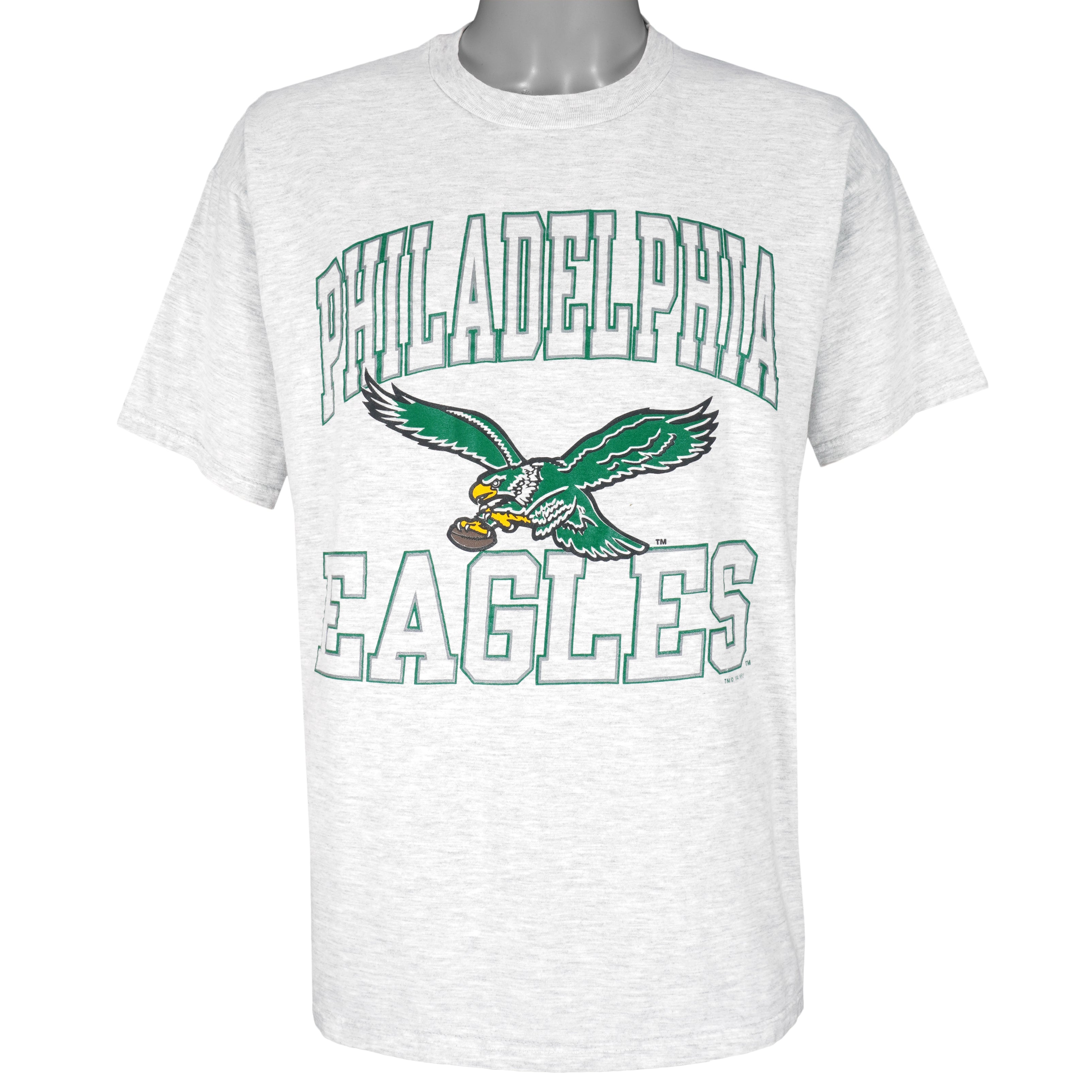 Champion - Philadelphia Eagles Spell-Out T-Shirt 1994 X-Large Vintage Retro Football