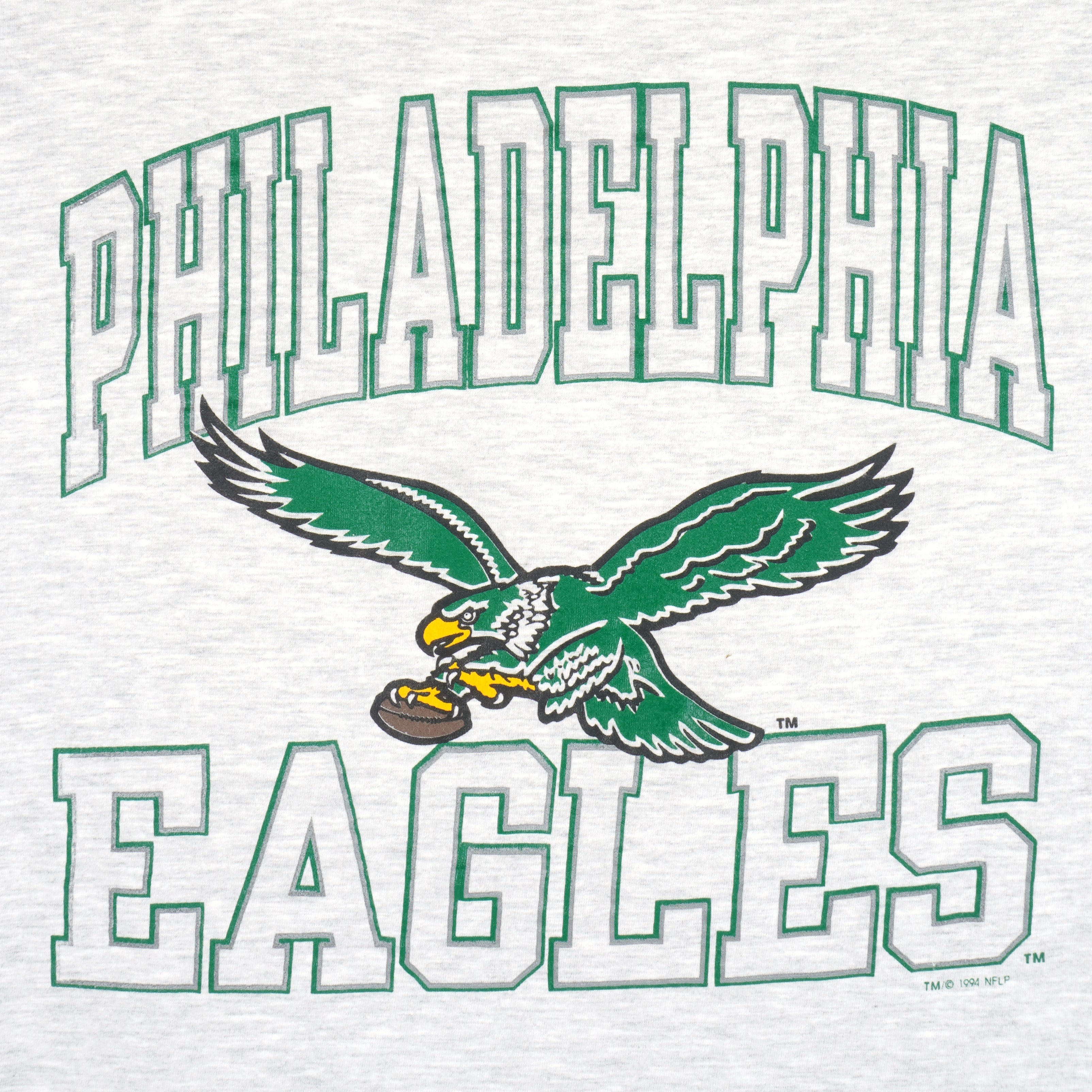 Champion - Philadelphia Eagles Spell-Out T-Shirt 1994 X-Large Vintage Retro Football