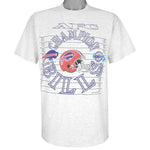 NFL (GTS) - Buffalo Bills, AFC Champions T-Shirt 1994 Large Vintage Retro Football