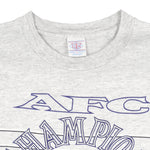 NFL (GTS) - Buffalo Bills, AFC Champions T-Shirt 1994 Large Vintage Retro Football