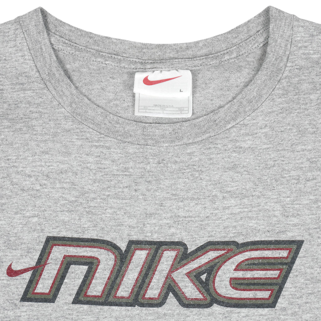 Nike - Big Spell-Out T-Shirt 1990s Large Vintage Retro