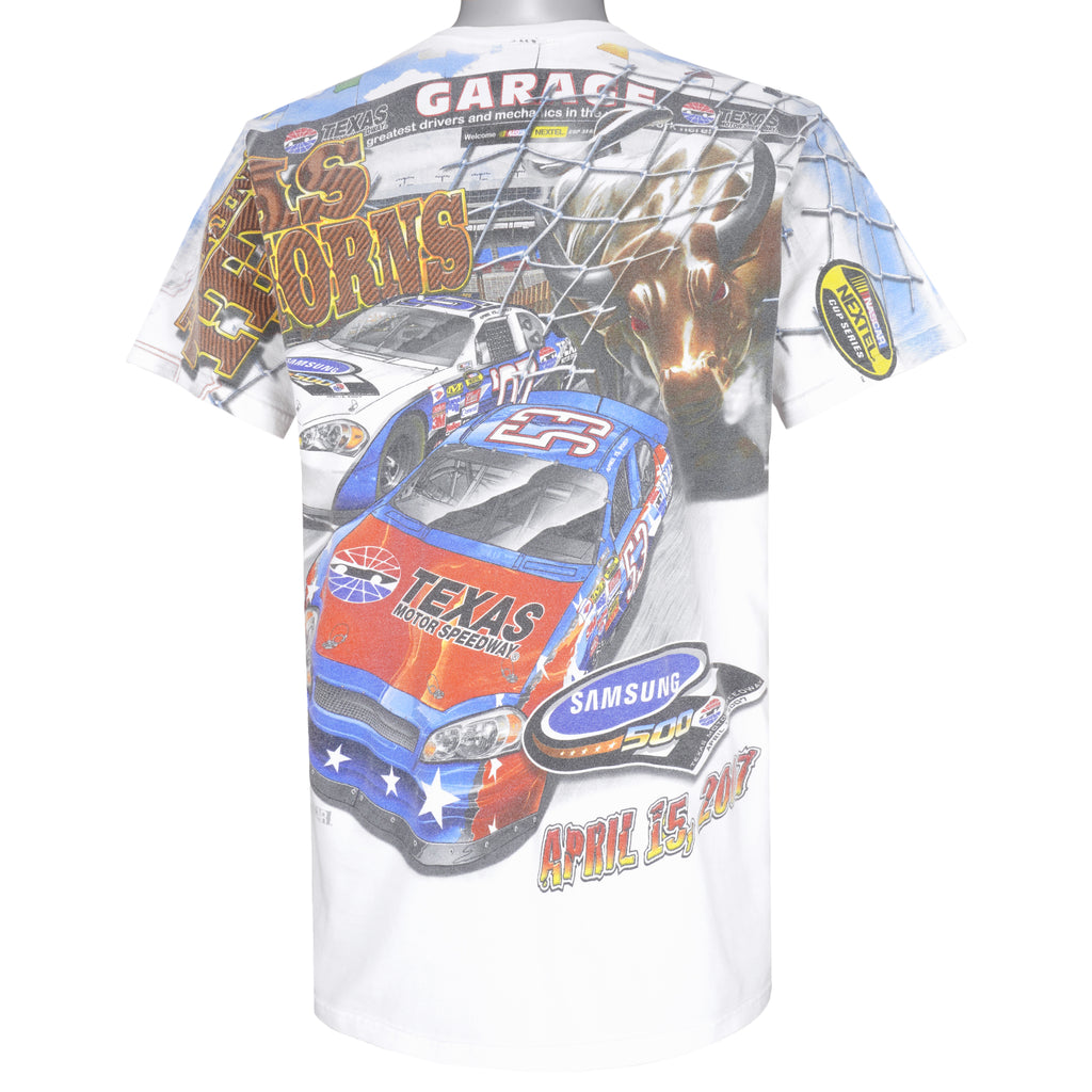 NASCAR (Chase) - The Great American Speedway TShirt 1990s Medium Vintage Retro