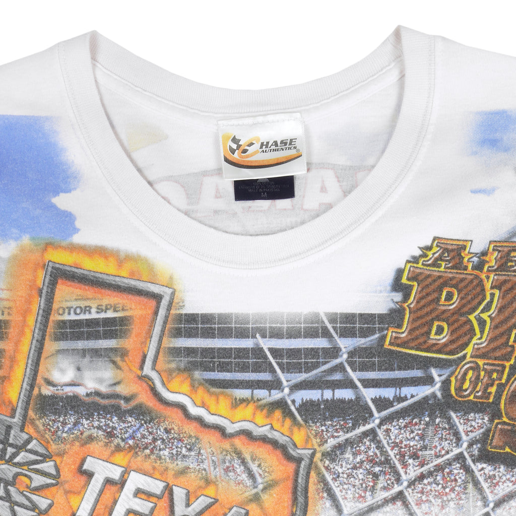 NASCAR (Chase) - The Great American Speedway TShirt 1990s Medium Vintage Retro