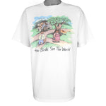 Vintage (The Far Side) - How Birds See the World T-Shirt 1990s X-Large