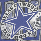 NFL (Magic Johnson Ts) - Dallas Cowboys All Over Prints T-Shirt 1990s X-Large Vintage Retro Football
