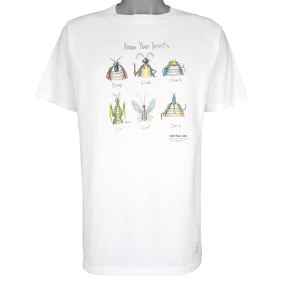 Vintage (The Far Side) - Know Your Insects Deadstock T-Shirt 1991 X-Large