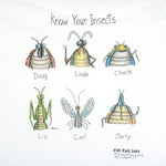 Vintage (The Far Side) - Know Your Insects T-Shirt 1991 X-Large Vintage Retro