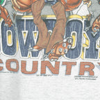 NFL (Delta) - Dallas Cowboys Spell-Out T-Shirt 1996 Large Vintage Retro Football