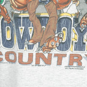 NFL (Delta) - Dallas Cowboys Spell-Out T-Shirt 1996 Large Vintage Retro Football