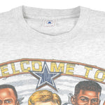 NFL (Delta) - Dallas Cowboys Spell-Out T-Shirt 1996 Large Vintage Retro Football