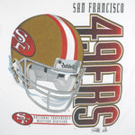 NFL (Riddell) - San Francisco 49ers T-Shirt 1995 X-Large Vintage Retro Football