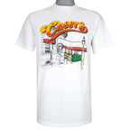 Vintage - White Cheers Boston T-Shirt 1994 Large Vintage Retro