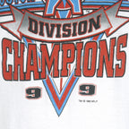 NFL (Belton) - Houston Oilers, AFC Champions Spell-Out T-Shirt 1993 Large Vintage Retro Football