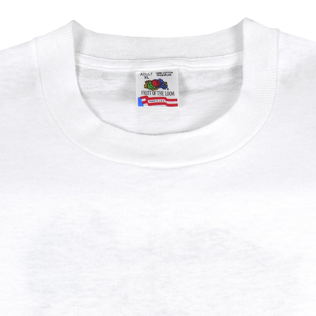 Vintage - White Marlboro Wild West T-Shirt 1990s X-Large Vintage Retro